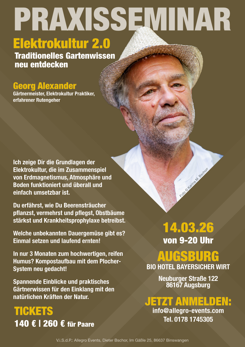 Praxisseminar Workshop zur Elektrokultur