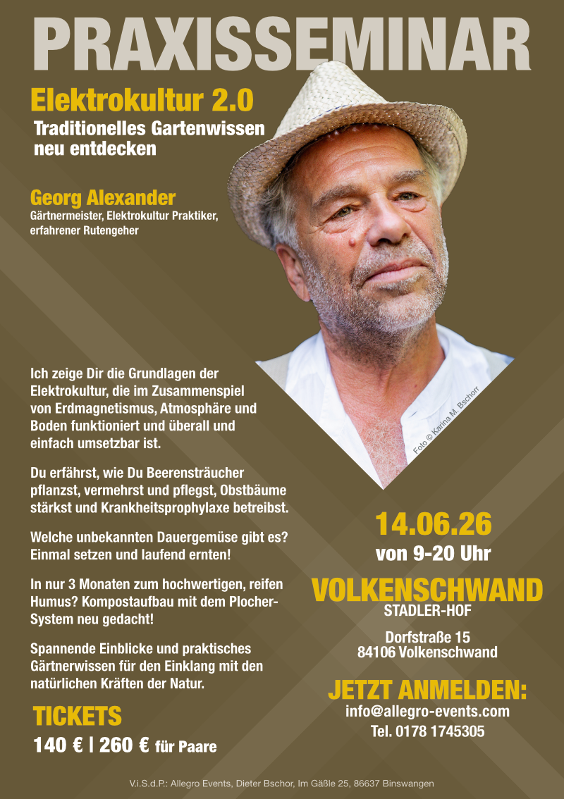 Praxisseminar Workshop zur Elektrokultur