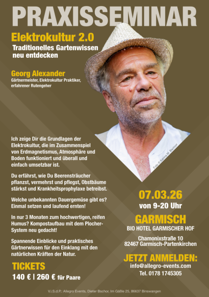 Praxisseminar Workshop zur Elektrokultur